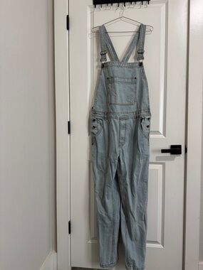 BDG Light Blue Denim Overalls Jumpsuit